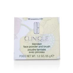 Clinique Blended Face Powder + Brush - No. 02 Transparency 35g -Clinique Shop 01331280402 2 FULL
