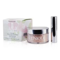 Clinique Blended Face Powder + Brush - No. 03 Transparency (Box Slightly Damaged) 35g