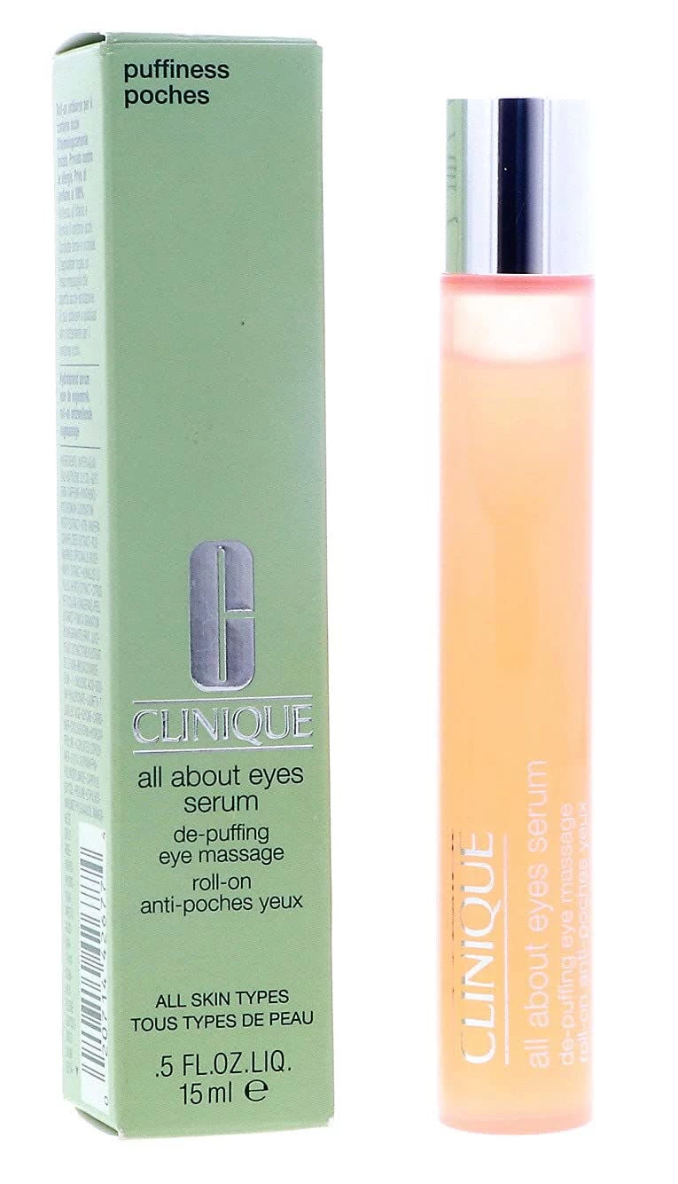 Clinique All About Eye Serum De-puffing Eye Massage, 0.5 Ounce 4 Clinique All About Eye Serum De-puffing Eye Massage, 0.5 Ounce - Image 2