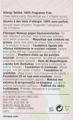 Clinique Anti-Blemish Solutions Liquid Makeup, Fresh Vanilla, 1.0 Ounce -Clinique Shop 0984558 clinique anti blemish solutions liquid makeup fresh vanilla 10 ounce