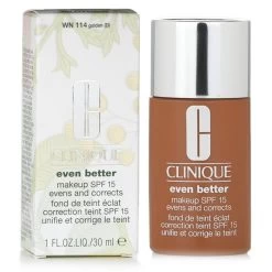 Clinique Even Better Makeup SPF15 (Dry Combination To Combination Oily) - No. 10/ WN114 Golden 30ml -Clinique Shop 10154380402 1 FULL