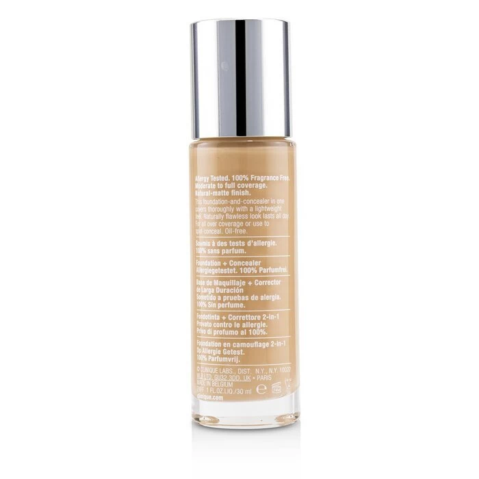 Clinique Beyond Perfecting Foundation & Concealer - # 07 Cream Chamois (VF-G) 30ml 5 Clinique Beyond Perfecting Foundation & Concealer - # 07 Cream Chamois (VF-G) 30ml - Image 3