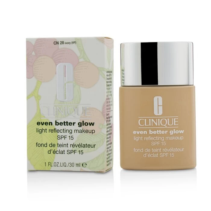 Clinique Even Better Glow Light Reflecting Makeup SPF 15 - # CN 28 Ivory 30ml 4 Clinique Even Better Glow Light Reflecting Makeup SPF 15 - # CN 28 Ivory 30ml - Image 2