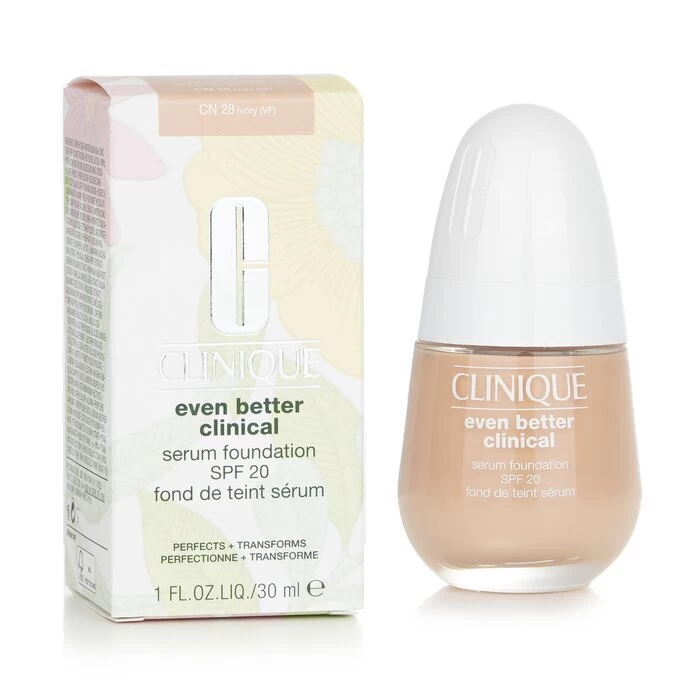 Clinique Even Better Clinical Serum Foundation SPF 20 - # CN 28 Ivory 30ml 4 Clinique Even Better Clinical Serum Foundation SPF 20 - # CN 28 Ivory 30ml - Image 2